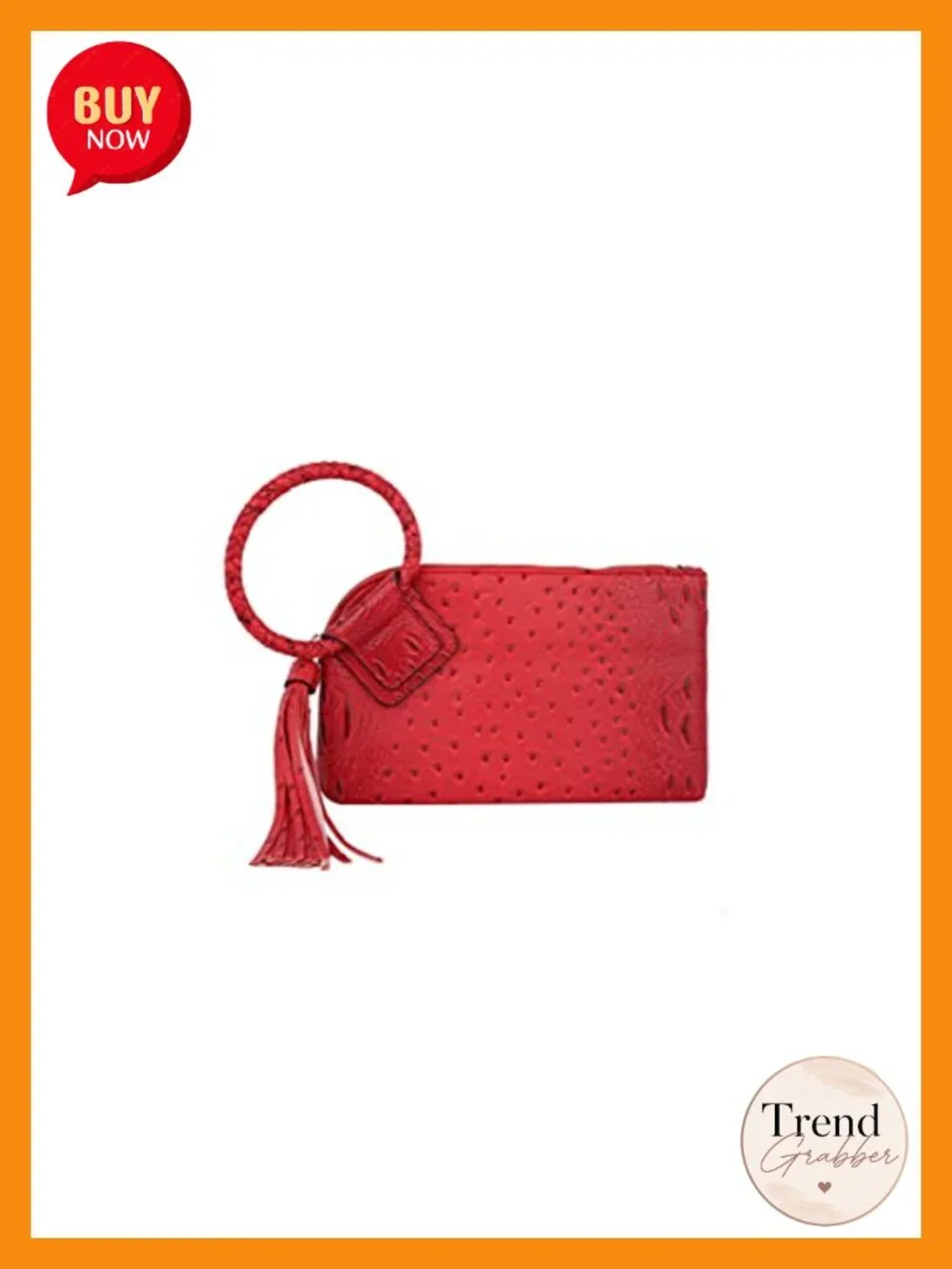 Vegan Leather Clutch Wristlet Wallet Evening Hand Strap